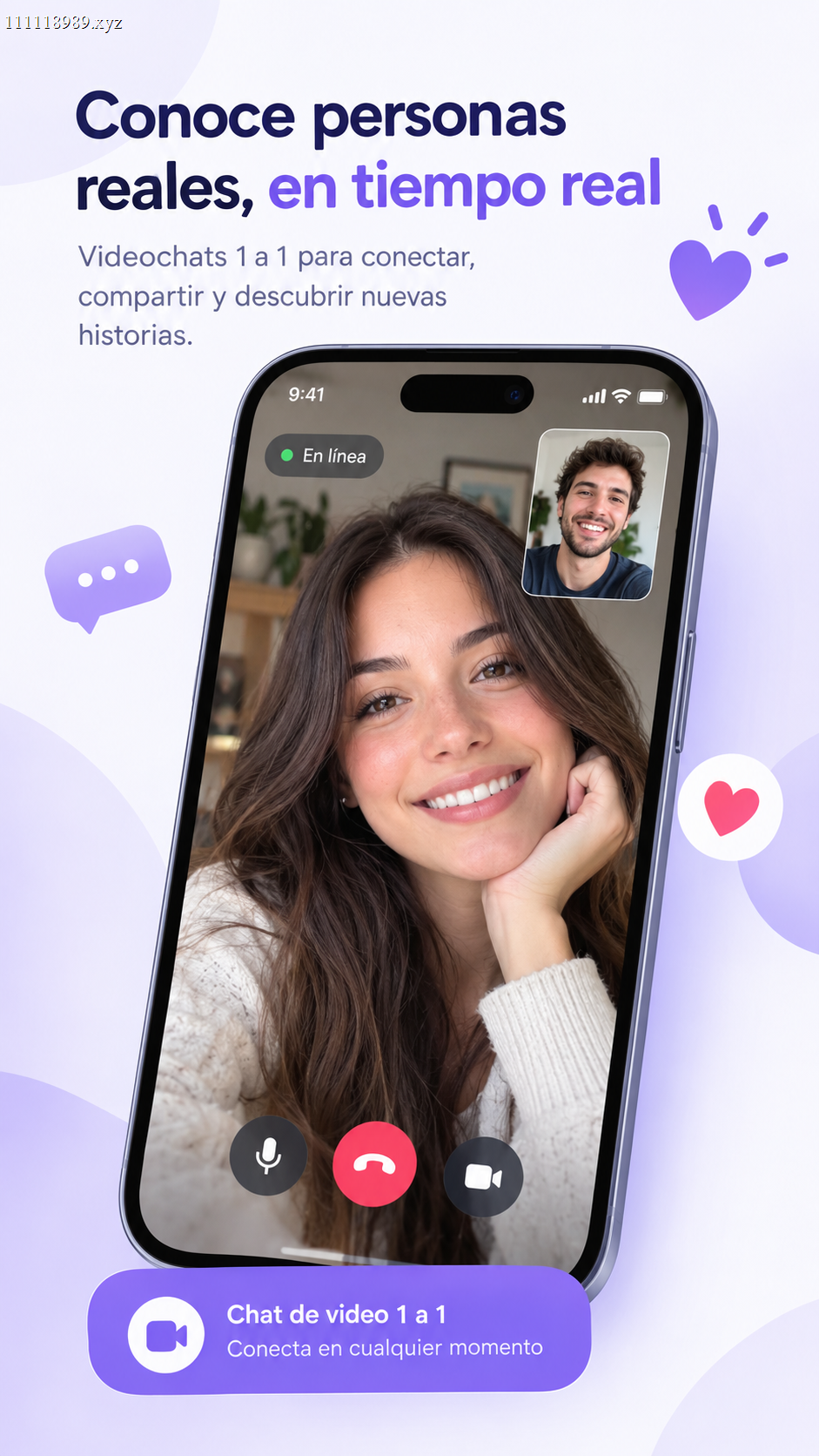 Aplicación de videochat 1 a 1